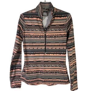 Nike Women's Size M Pro Dri-Fit Hyperwarm Half Zip Running Pullover